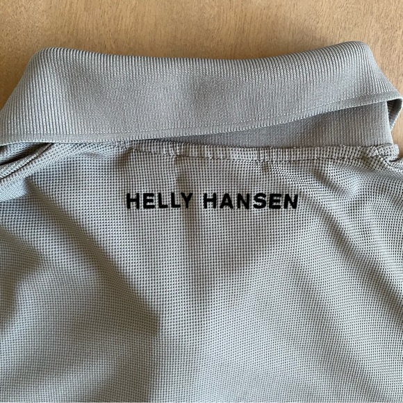 Helly Hansen Light Gray Polo Shirt for Men - Picture 5 of 9